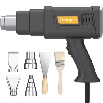 2000W Heat Gun Heavy Duty Hot Air Gun Kit 122℉-1202℉ Fast Heating Two-Speed Adjustment